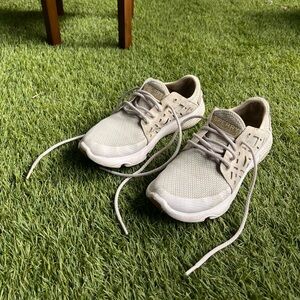SPERRY Womens Seas Sport STS98978 Beige White Lace Up Sneaker Shoes Size 6.5 M